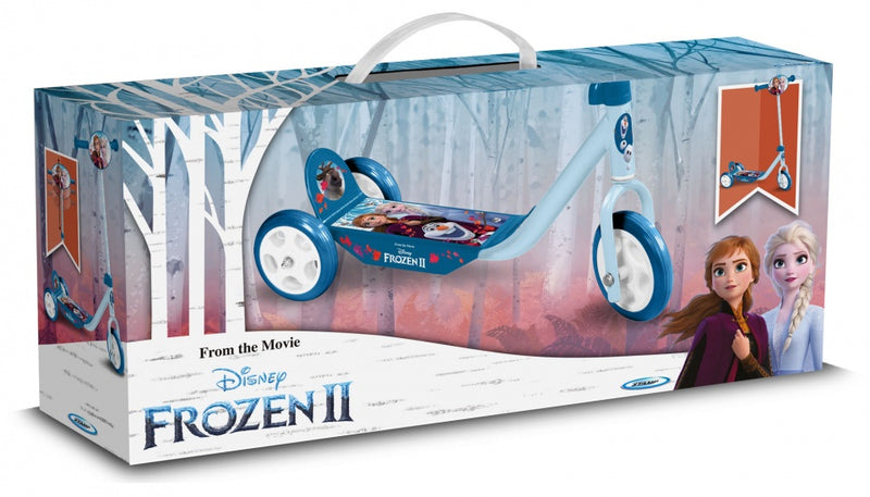 Load image into Gallery viewer, Disney Frozen 3-wiel kinderstep voetrem meisjes blauw lichtblauw

