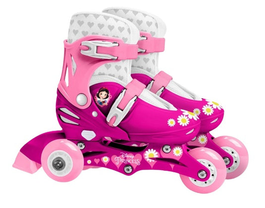Disney Inline skates hardboot roze maat 27-30