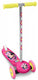 Minnie Mouse 3-wiel kinderstep voetrem meisjes roze zilver