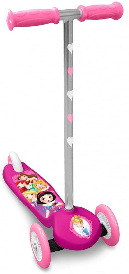 Load image into Gallery viewer, Disney 3-wiel kinderstep voetrem meisjes roze
