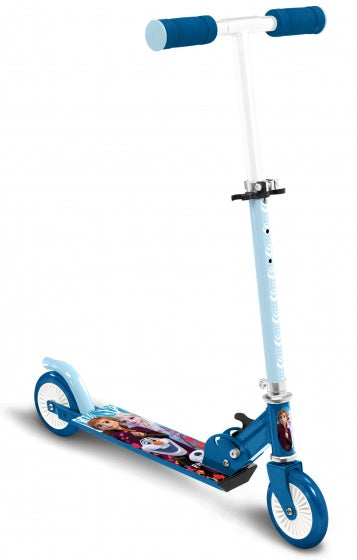 Load image into Gallery viewer, vouwstep Frozen 2 meisjes voetrem blauw
