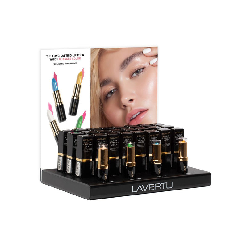 Load image into Gallery viewer, Excellent lipstick display compleet (24st)
