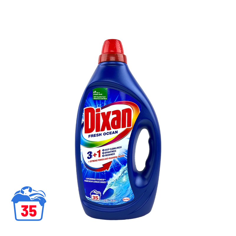 Load image into Gallery viewer, Dixan wasmiddel fresh ocean 1750ml
