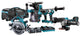 Makita dk0162g601 | combiset 40v max | 4,0ah | td001g | df001g | jr001g | ga005g | | hr002g | hs004g | in tas - dk0162g601