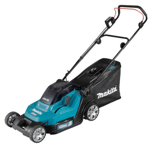 Makita dlm432z | accu grasmaaier | 2x18 v | 43 cm | zonder accu's en laders - dlm432z