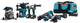 Makita dlx7020tx1 | combiset | 7 machines | 18v | 2 x 5,0ah | li-ion
