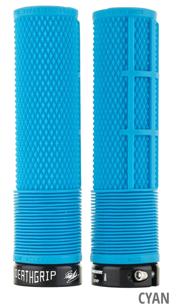 Load image into Gallery viewer, Dmr brendog fl death grip lock-on grips -thin 133 x 29.8 mm
