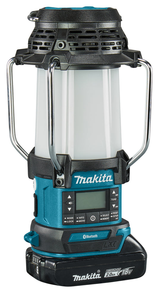Makita dmr056 | 14,4 v 18 v | camping lamp | met radio en bluetooth | zonder accu's en lader - dmr056