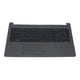 Ty hp laptop toetsenbord qwer us + top cover - grijs