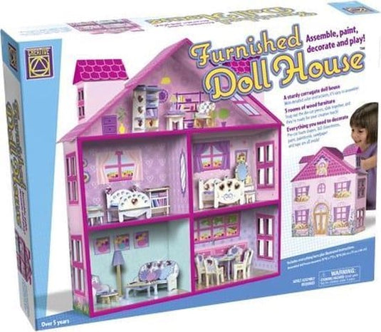 Otto simon poppenhuis compleet met meubels