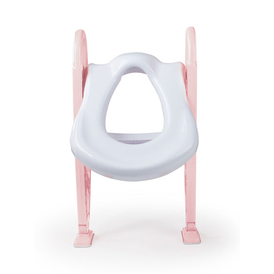 Load image into Gallery viewer, Dolu educatieve toilettrainer met trapje toiletverkleiner roze
