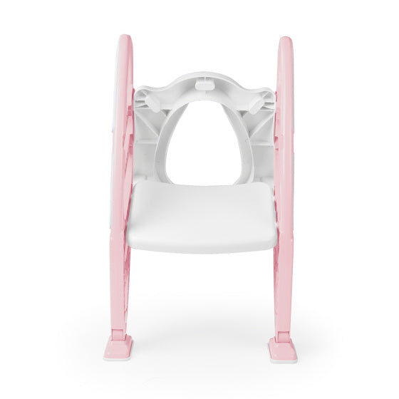 Load image into Gallery viewer, Dolu educatieve toilettrainer met trapje toiletverkleiner roze
