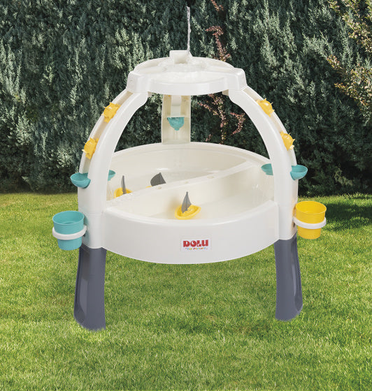 Load image into Gallery viewer, Dolu Fun Fountain Zanden Watertafel met Accessoires Wit Grijs
