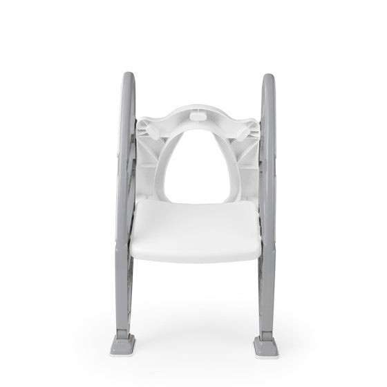 Load image into Gallery viewer, Dolu educatieve toilettrainer met trapje toiletverkleiner grijs
