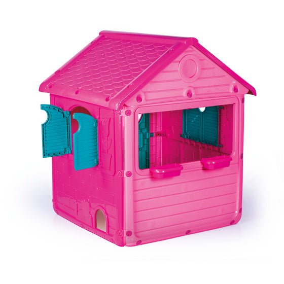 Load image into Gallery viewer, Dolu My 1st Unicorn House Speelhuisje met Deurbel Roze Blauw
