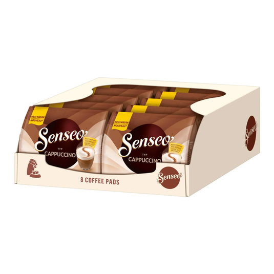 Senseo cappuccino koffiepads - intensiteit 2 9 - 10 x 8 pads