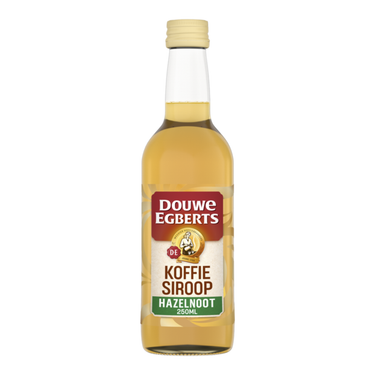 Douwe egberts siroop hazelnoot (6x 250 ml)