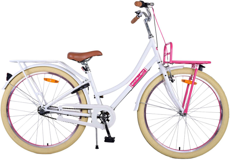 Load image into Gallery viewer, Volare Volare Kinderfiets Meisjes 26 inch Wit 3 versnellingen
