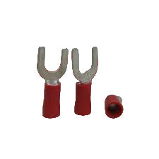 Bofix kabelschoen vork m5 rood