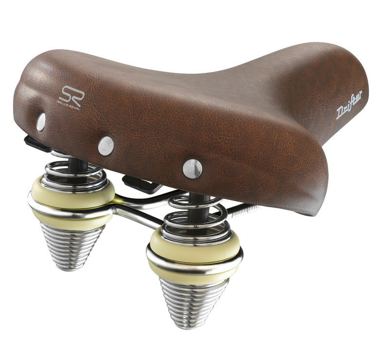 Load image into Gallery viewer, Selle royal s.p.a. selle royal zadel drifter strengtex small bruin
