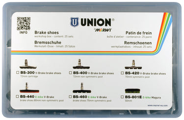 Marwi union velgremblokset bs-440 v-brake 80mm (25pr)