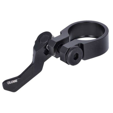 Ursus zadelpenklem 31,8mm met snelspanner zwart