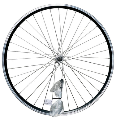 Rodi voorwiel 28 - 622x19 skorpion alu. zwart fm21 qr sp. 14 rvs
