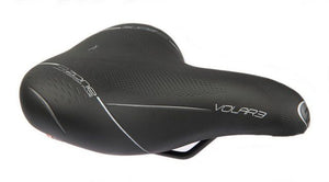 Buzaglo selle bassano zadel volare 3 zone d xl. met spanninga achterlicht + elastomeer