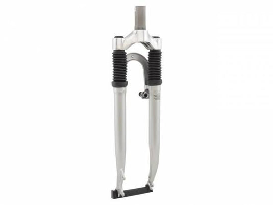 Voorvork verend 28 250mm 1 8draad voor remschijf zilver