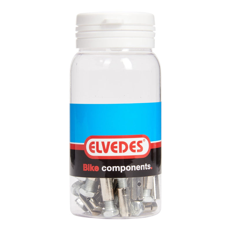 Load image into Gallery viewer, Elvedes schroefnippel 6x14mm messing (50st)
