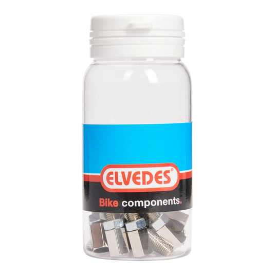 Elvedes pot stelbout m6 messing (p15)