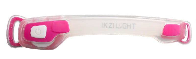 Afbeelding laden in galerijviewer, Buzaglo ikzilight armband stripled 2 x led roze
