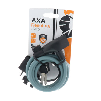 Load image into Gallery viewer, Slot AXA kabelslot Resolute 120 8 groen
