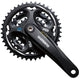Shimano efcm311c888xl crankstel altus 7 8 spd. 170 48x38x28 zwart (-5 mm diep)