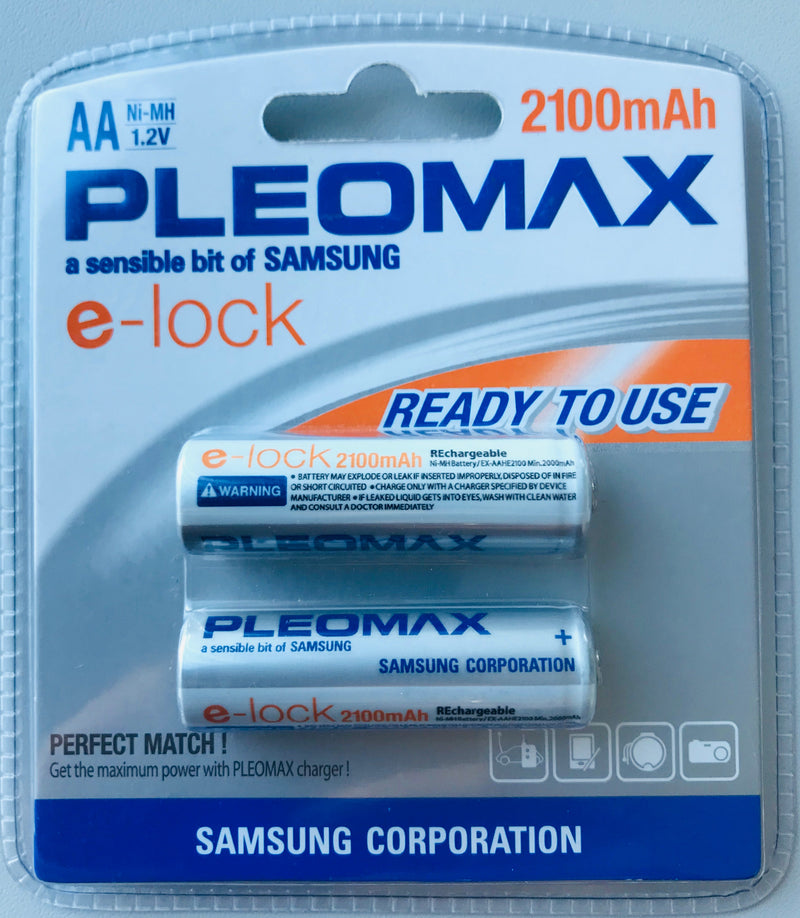 Load image into Gallery viewer, A. van nieuwenhuizen zn b.v. batterij pleomax lr6 aa 1.2v ni-mh 2100mah power rechargeable

