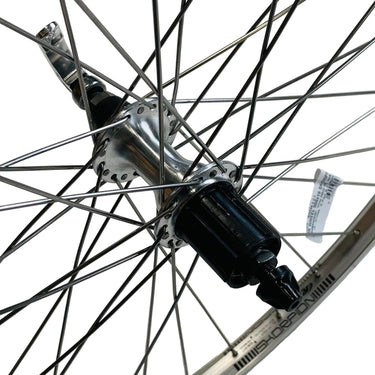 Rodi achterwiel 26 - 559x19 skorpion alu. zilver fm32 qr cassette 8 9 - sp.14 rvs