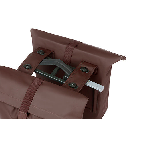 Load image into Gallery viewer, Basil Tas City Dubbel MIK Vegan Leather | Roasted Brown
