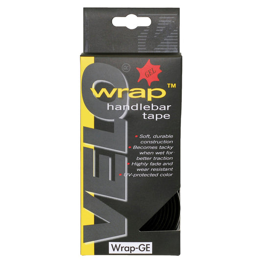 Velo stuurlint gel kurk grip 2x1600 2x85mm zwart