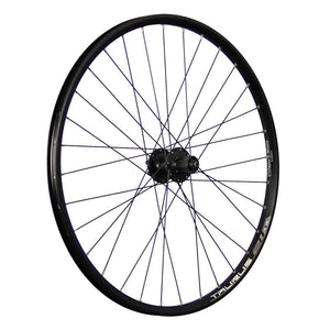 Roland achterwiel 27 21-584 taurus alu. zwart shimano tx505 schijfrem
