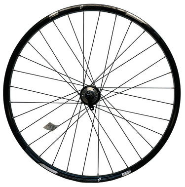 Rodi achterwiel 27 - 584x23 iis blackrock 23 db600 qr zwart schijfrem