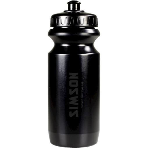 Simson Bidon zwart 600ml verpakt