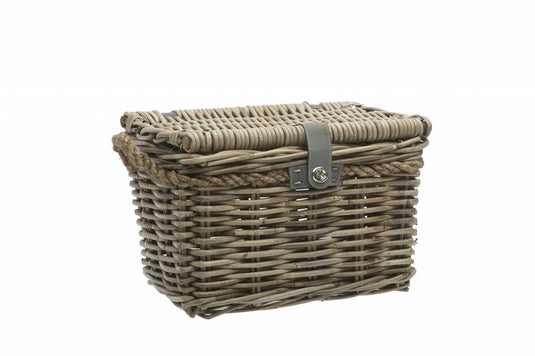 Newlooxs Fietsmand Melbourne medium voor 24 liter grijs