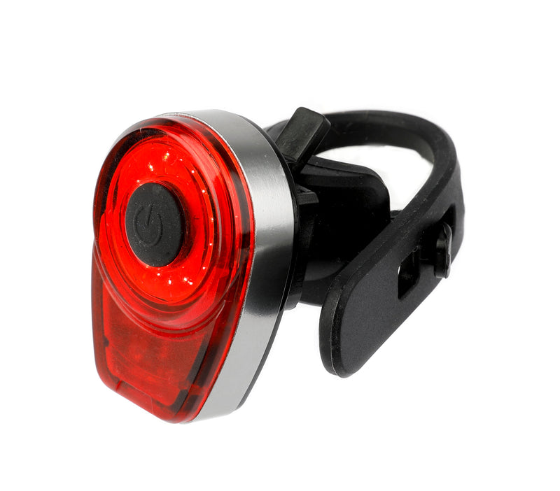 Load image into Gallery viewer, Ikzi light achterlicht round16 met rode cob led-ring usb

