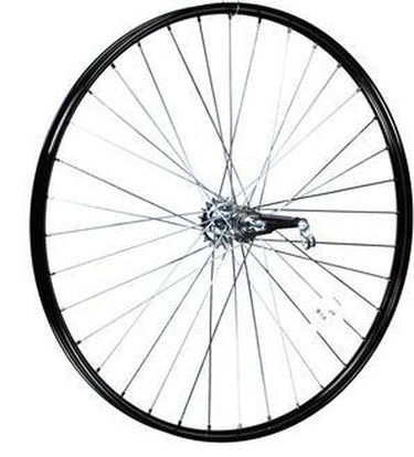 Roland achterwiel 804236 28x1.1 2 24-635 zwart v38 shimano remnaaf spaak 12