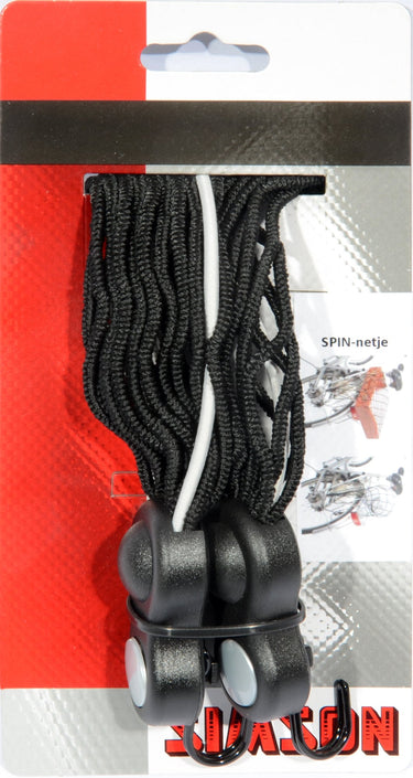 spinbindernet zwart wit