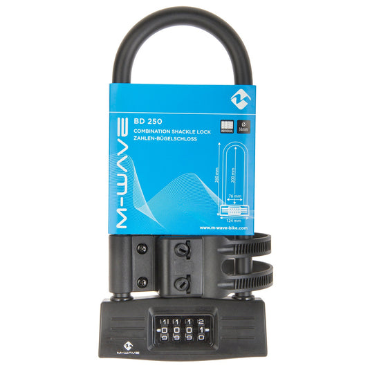 M-Wave U-Slot BD 250 260 x 14 mm zwart