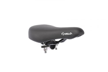 Buzaglo velo zadel vl-5073 met framebuisklem ø45 mm. junior 215 x 140mm. zwart