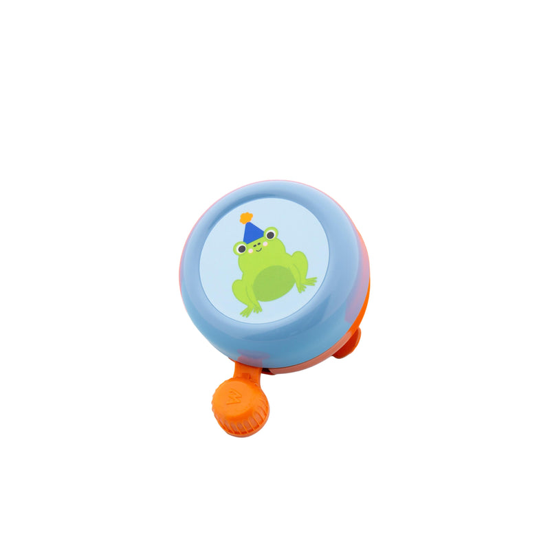 Afbeelding laden in galerijviewer, Widek b.v. widek kinderbel explorer cheery frog oranje blauw op kaart
