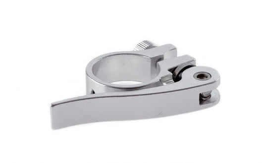 Buzaglo mirage zadelpenklem gny met qr 31.8 mm zilver