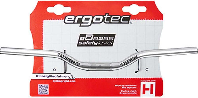 Afbeelding laden in galerijviewer, Wilhelm humpert gmbh co ergotec stuurbocht fixie riser alu. zilver gw500 gl130 - 16127000 sl: 2
